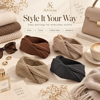 Selvorena™ Liora Soft Twist Headband