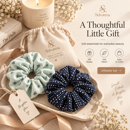 Selvorena™ FloraMuse Scrunchie