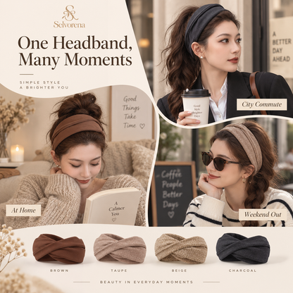 Selvorena™ Liora Soft Twist Headband