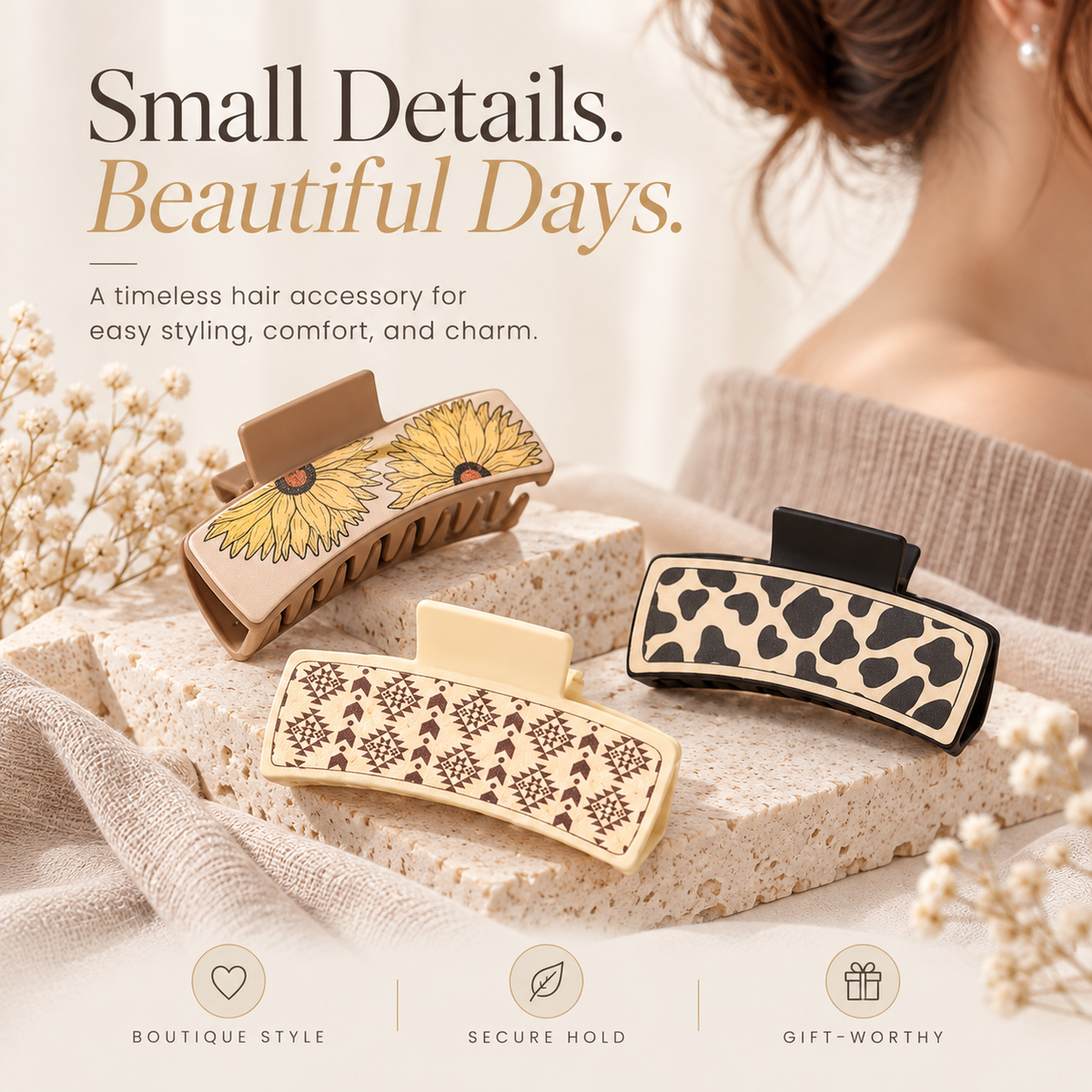Selvorena™ Lumière Hair Clip
